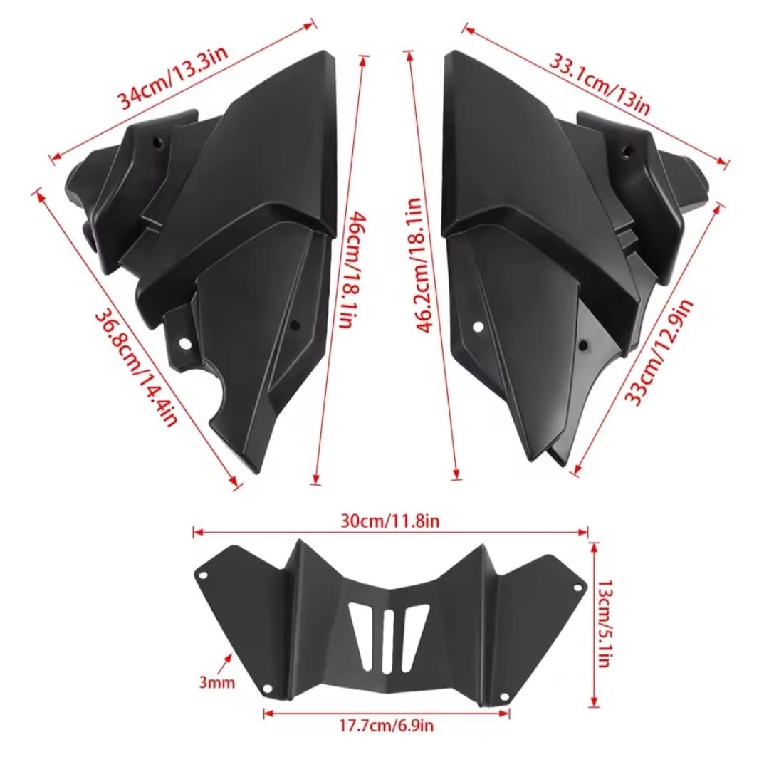 Sabot moteur MT09 (2021-2023)