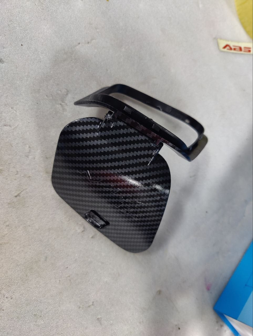 Modified Motorcycle NMAX 2020 Аll new nmax155 nmax125 nmax storage tool box cover lid cap for Yamahas nmax155 nmax 2020 2021 2022 (black with logo)