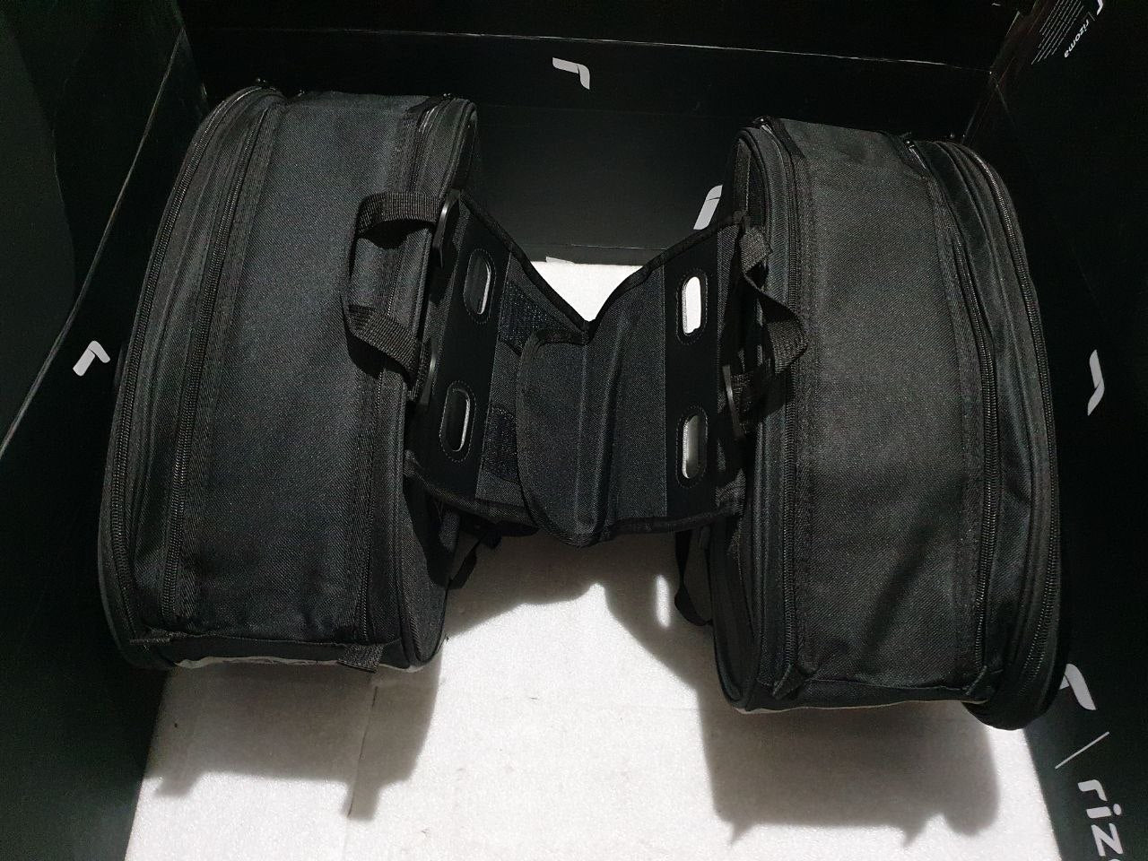 Sacs arrière Paire de sacoches latérales universelles pour moto – sacs de selle avec rangement et pochette à outils
