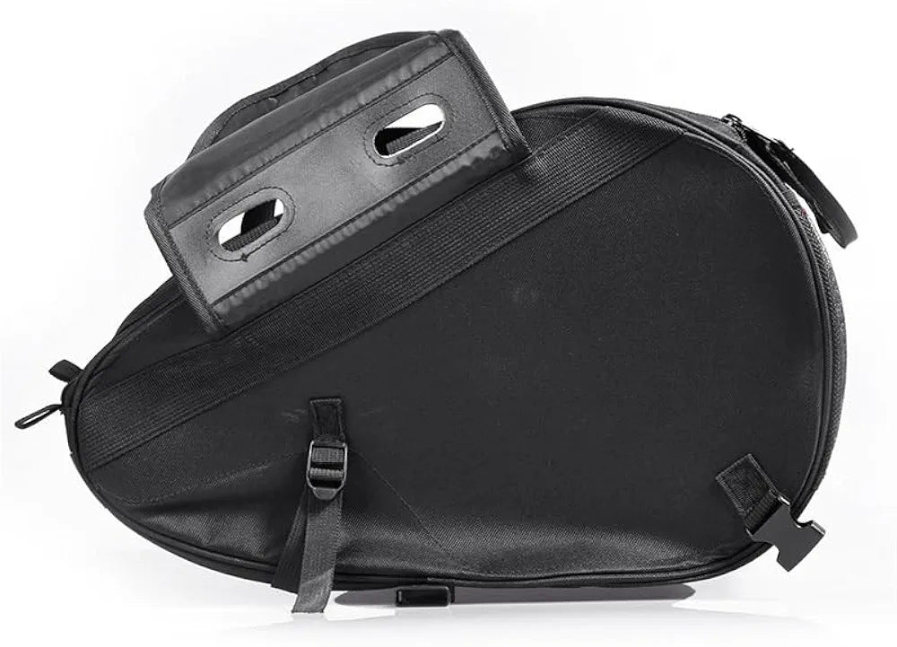 Sacs arrière Paire de sacoches latérales universelles pour moto  – sacs de selle avec rangement et pochette à outils