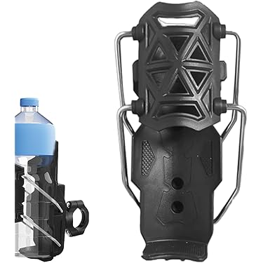 Support Universel de Bouteille pour Vélo avec Rotation à 360° – Fixation Guidon Réglable