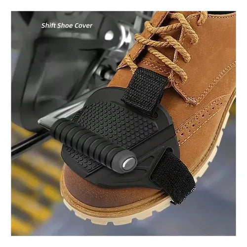 Protection en Caoutchouc pour Chaussures de Moto – Coussinet pour Changement de Vitesse
