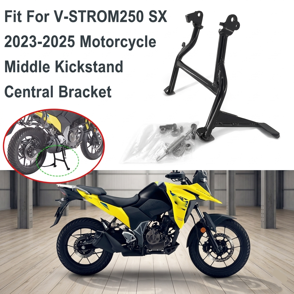 Béquille centrale moto avec support – Compatible Suzuki V-Strom 250 SX (2023–2025)