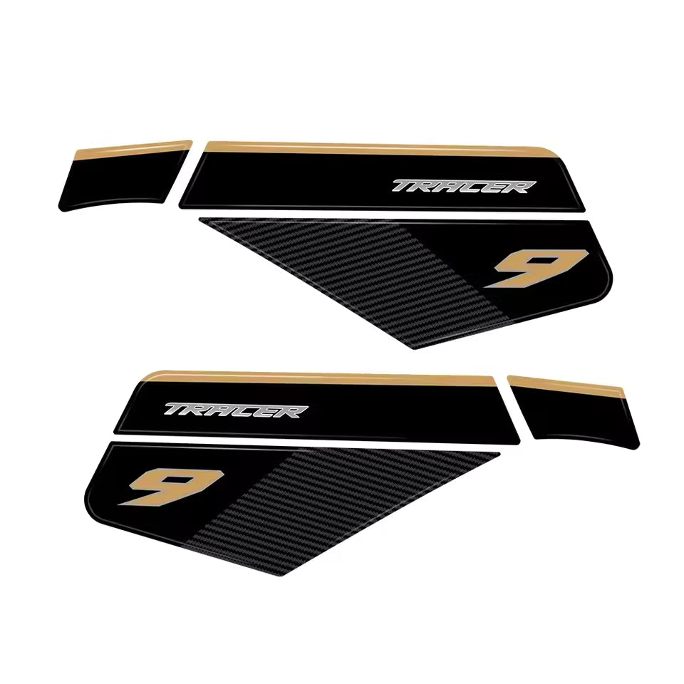 Kit de protection de réservoir 3D en résine époxy pour Yamaha Tracer 9 / 9GT (2021–2023)