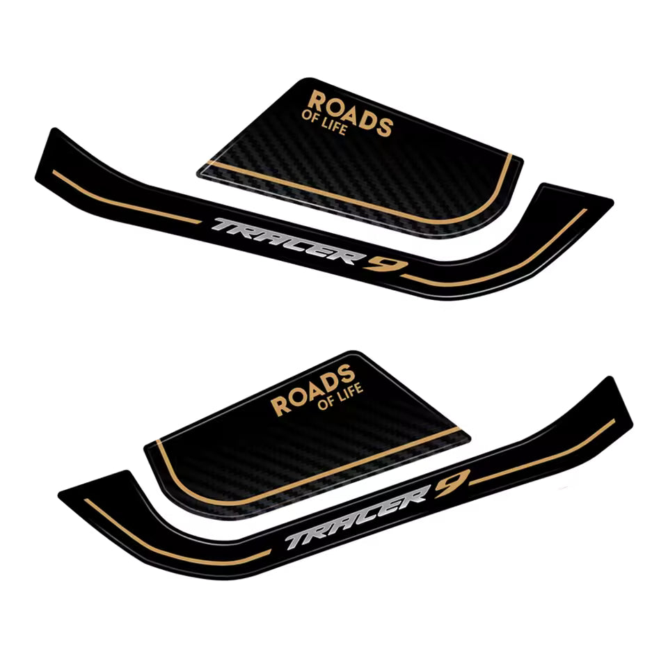 Kit de protection de réservoir 3D en résine époxy pour Yamaha Tracer 9 / 9GT (2021–2023)