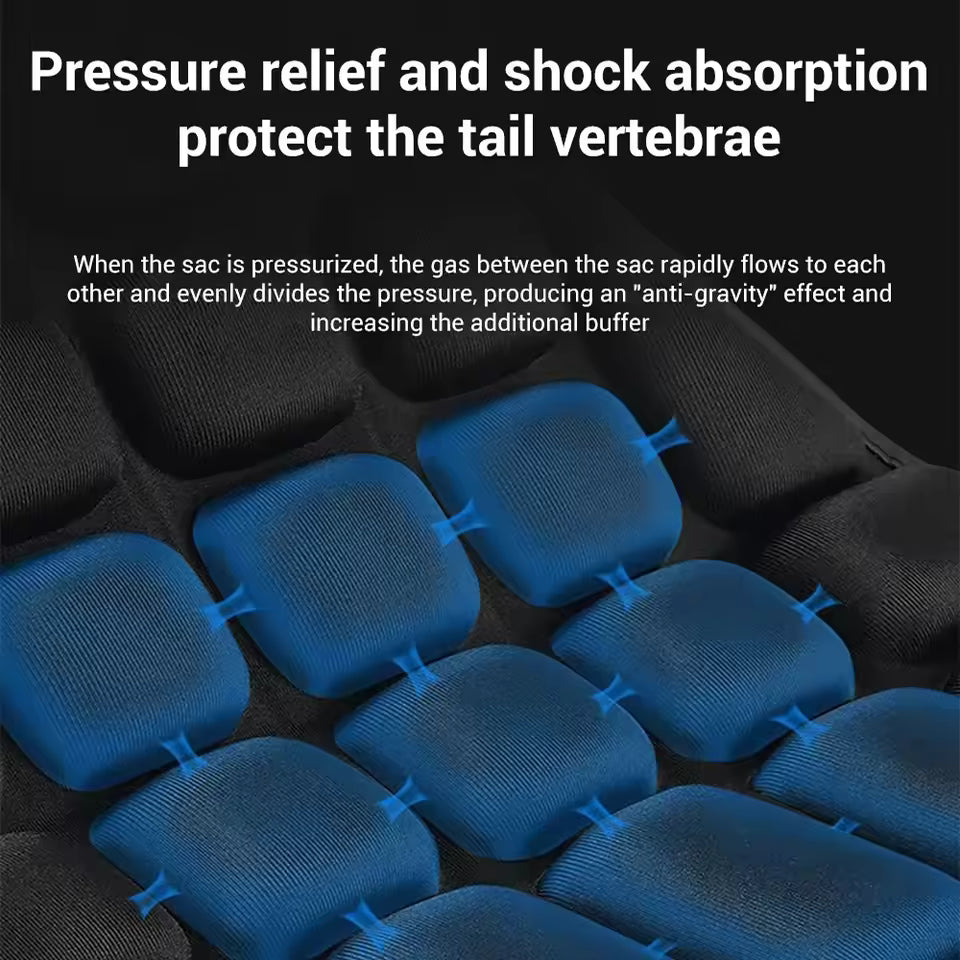 Housse de Siège Universelle pour Moto – Coussin d'Air Confortable et Respirant