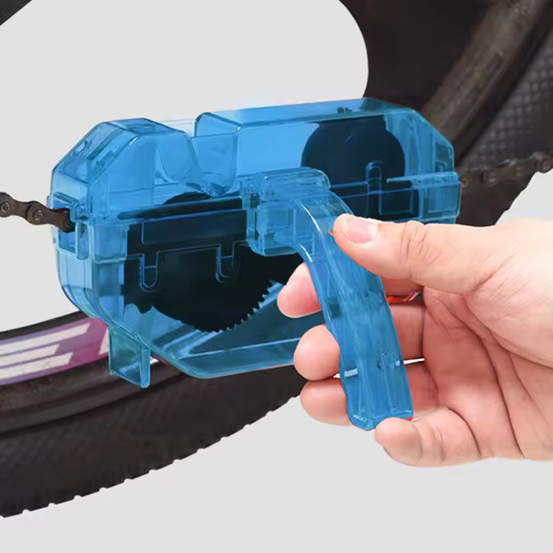 Nettoyeur portable de chaîne de vélo – brosse de nettoyage pour transmission