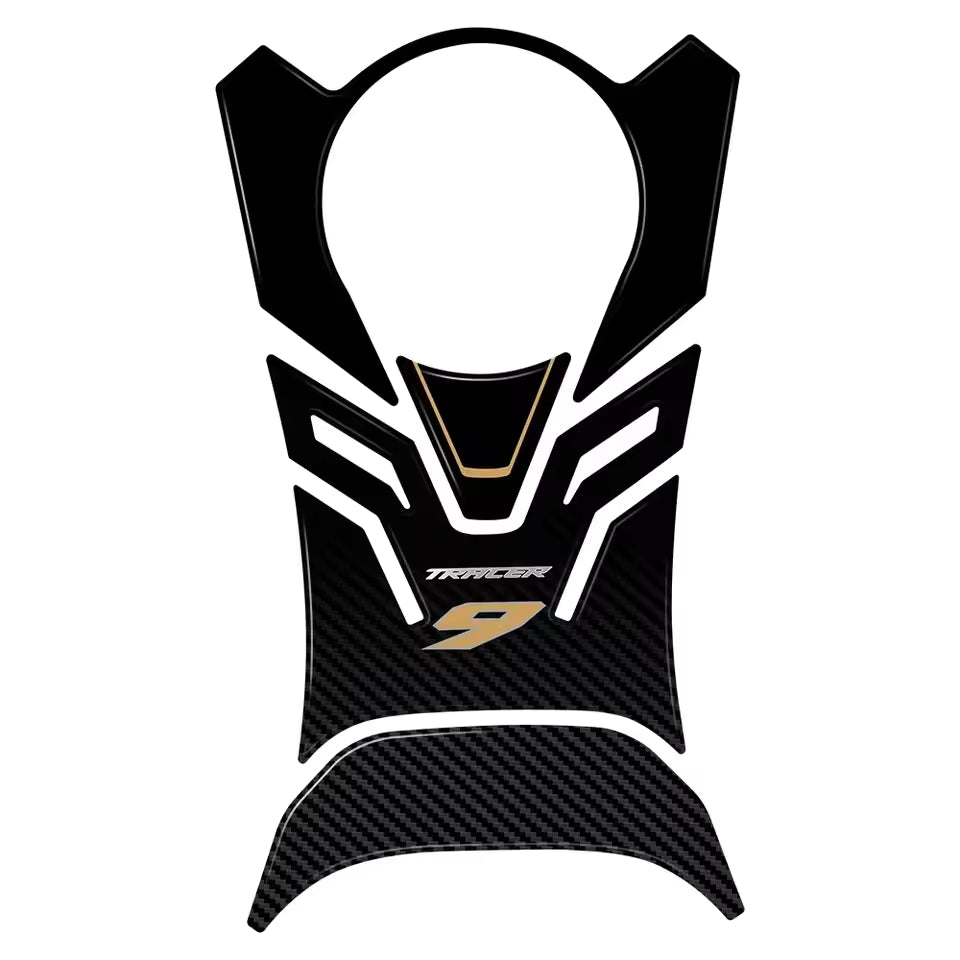 Kit de protection de réservoir 3D en résine époxy pour Yamaha Tracer 9 / 9GT (2021–2023)