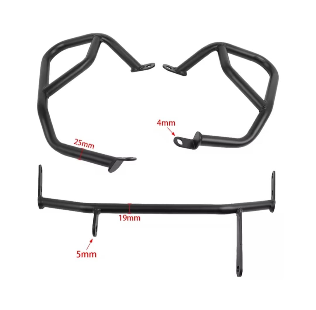 CRACHE BARRE BMW F750 GS - F850 GS (2018+)- GS800 - F900 (2024 - 2025)