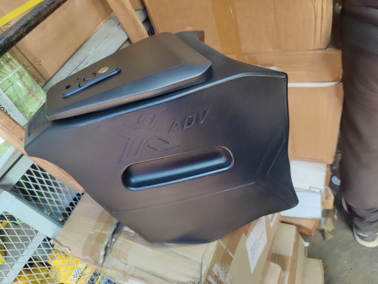 Couvercle de protection d'aventure pour compartiment de rangement de réservoir de carburant avant, pour Honda X-ADV 750 2021 – 2024