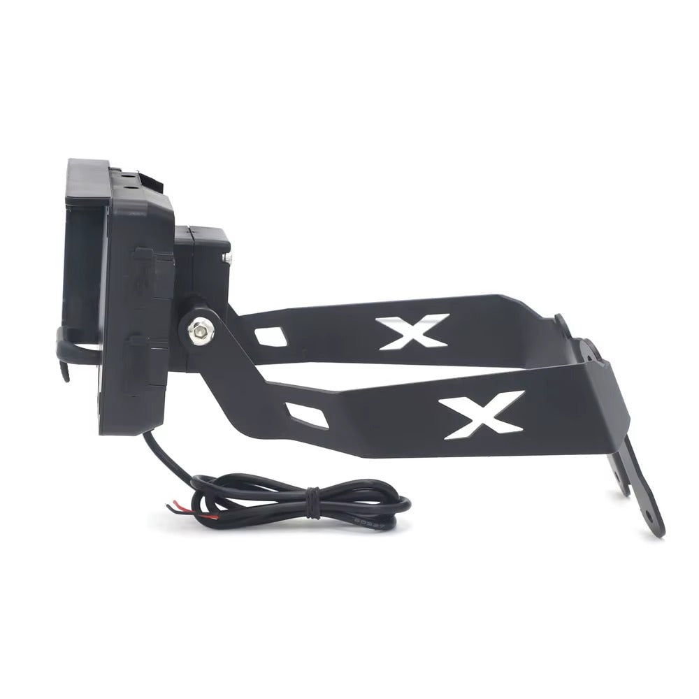 Pour Honda X-ADV 750 XADV 750 2017-2019 support de support de téléphone portable GPS plaque support de téléphone USB