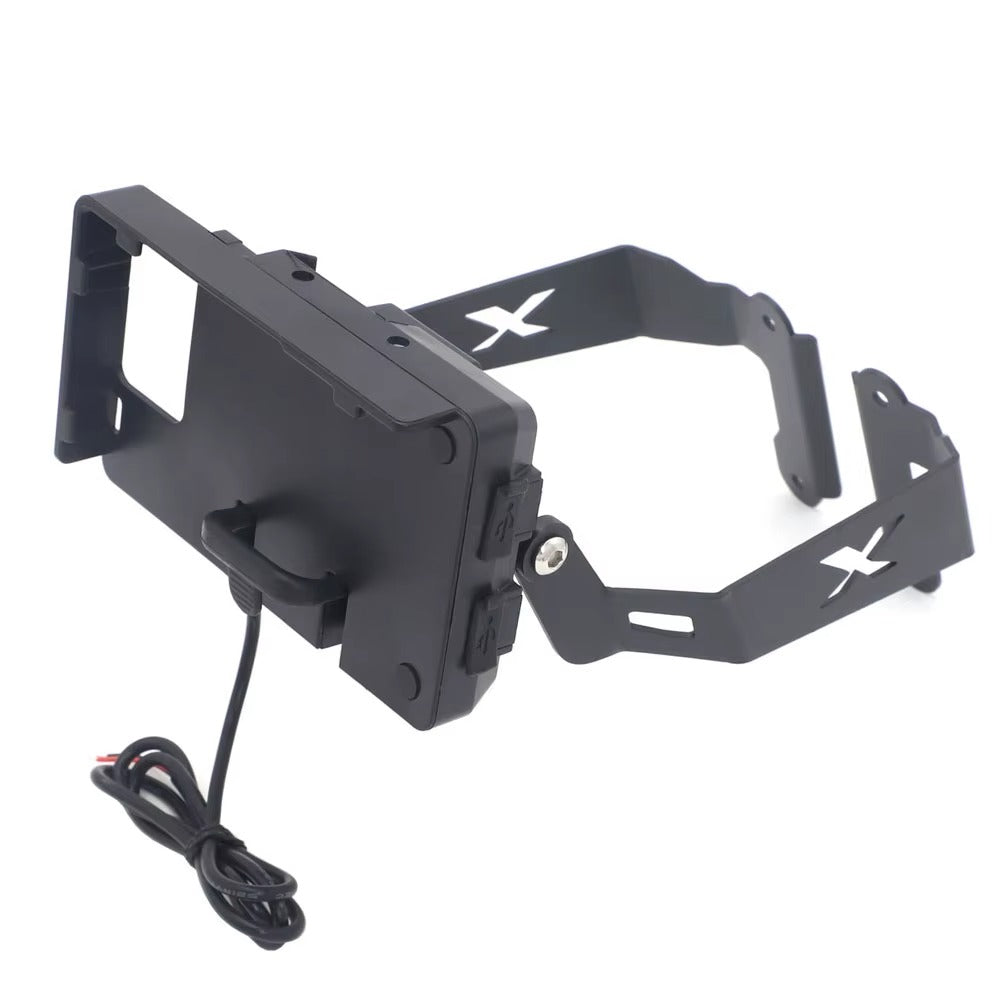Pour Honda X-ADV 750 XADV 750 2017-2019 support de support de téléphone portable GPS plaque support de téléphone USB