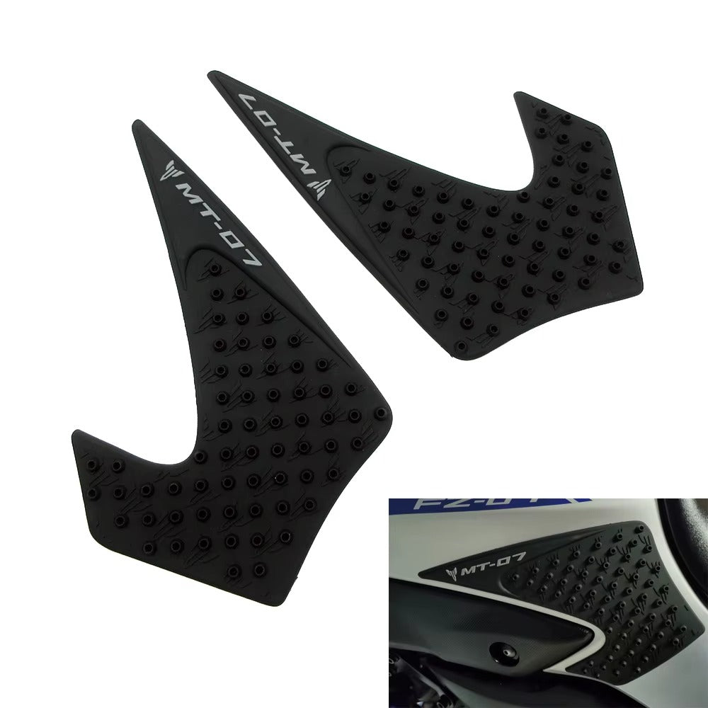 Yamaha MT-07 MT07 trucs 07 2014 2015 2016 2017 Moto Précieux Pad Protecteur Autocollant Décalque Gaz Genou Grip Précieux Traction Pad Côté