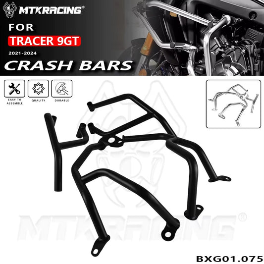 Crash Bar Pour YAMAHA TRACER 9GT 2021-2026 moto Crash Bar moteur garde cadre protecteur Tracer 9 GT accessoires