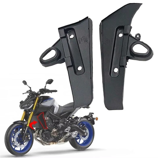 Nouveau Couvercle de protection des panneaux latéraux de radiateur noir pour moto, couvercle intérieur de carénage pour Yamaha MT-09 MT09 2017 – 2020