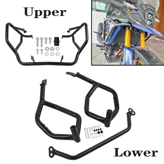 Pour Suzuki V-STORM 800DE VSTROM 800DE v-strom 800 de 2023-2025 2024 barres de réservoir de Crash de moto barre de protection de moteur protecteur de pare-chocs