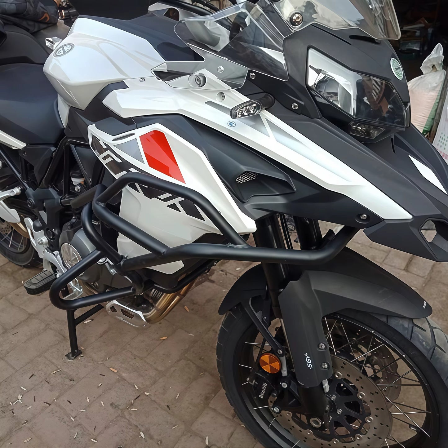 Cadre de pare-chocs de moto pour Benelli TRK502 TRK502X BJ500GS, barre de protection du moteur, protecteur de réservoir latéral, accessoires de moto