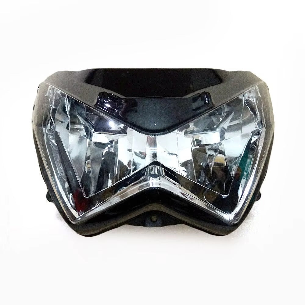 Accessoires de moto de qualité ue, phare avant transparent pour Kawasaki Z800 Z250 Z 800 Z 250 2013 2014 2015