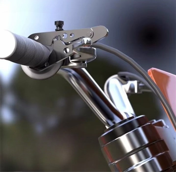 Clip d'accélérateur universel pour régulateur de vitesse de moto, en alliage d'aluminium, contrôle de vitesse de l'accélérateur, poignée de poignet universelle