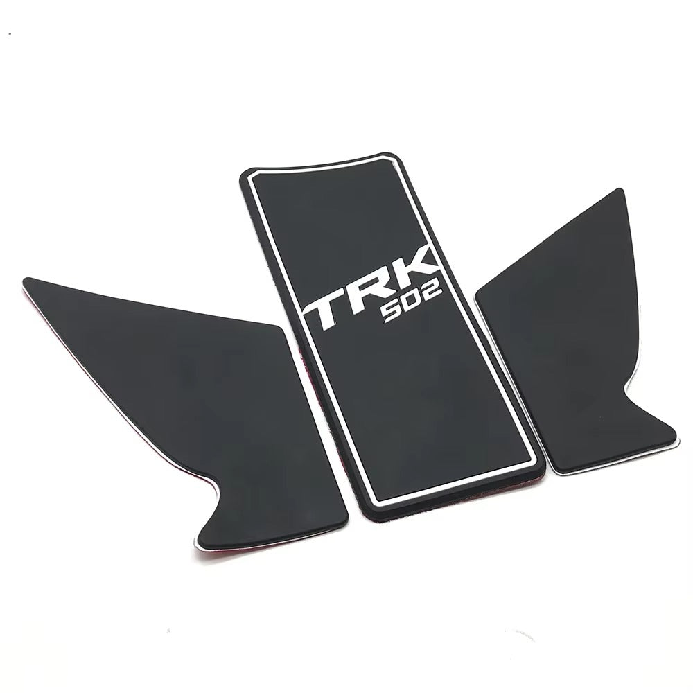 Coussretours Autocollant Précieux Antidérapant pour Moto, Accessoire de Traction Latérale pour Benelli TRK 502 X TRK502, 3M