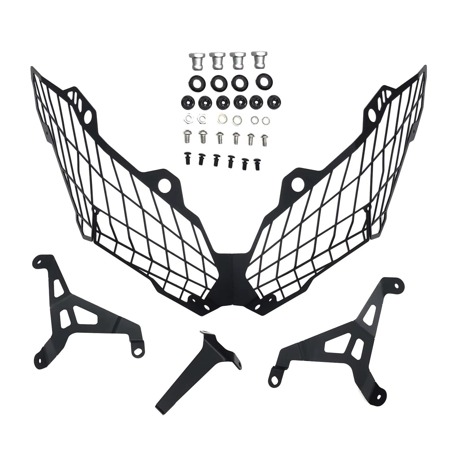 Grille de protection robuste pour phare de moto Kawasaki Versys650 2015-2020 – Pièce de rechange pour réparation et amélioration