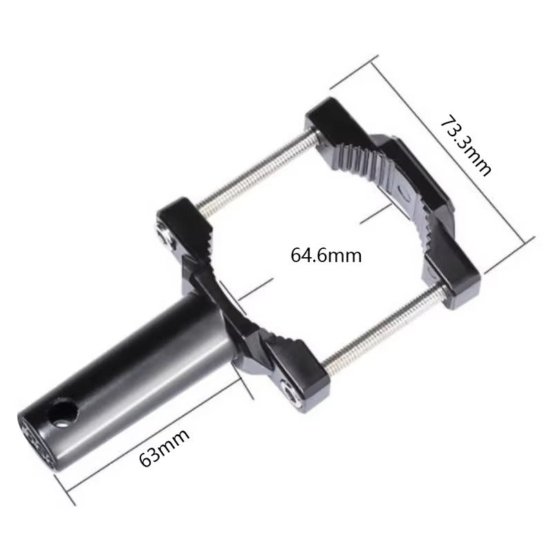 Support d'Invite Universel pour Pare-Chocs de Moto, Lumière de Sauna Modifiée, Extension de Projecteur, Cadre de Poteau