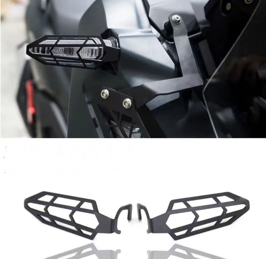 CACHE SIGNAL ADV350 -XADV750 Accessoires pour moto Honda ADV150 160 ADV350 XADV750, protection des clignotants, protection des feux, bouclier de protection