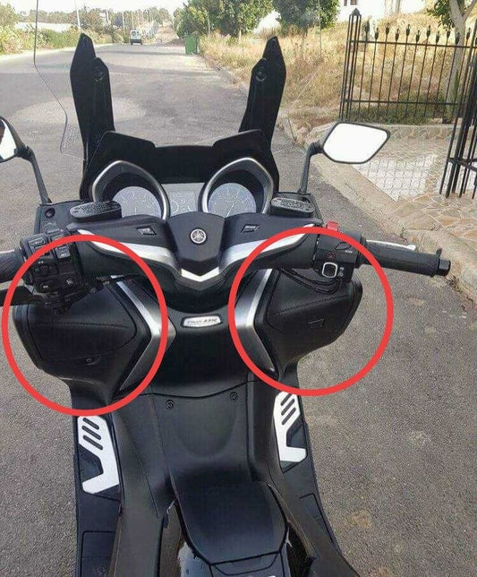 Couvercle de boîte à outils de carénage avant compatible avec Yamaha T-MAX SX-DX-560 (2017-2021)