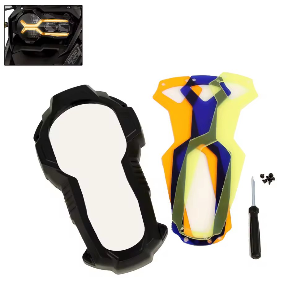 Headlight Guard Protector Lens Cover – BMW R1200GS & R1250GS Adventure (LC, 2014–2024)