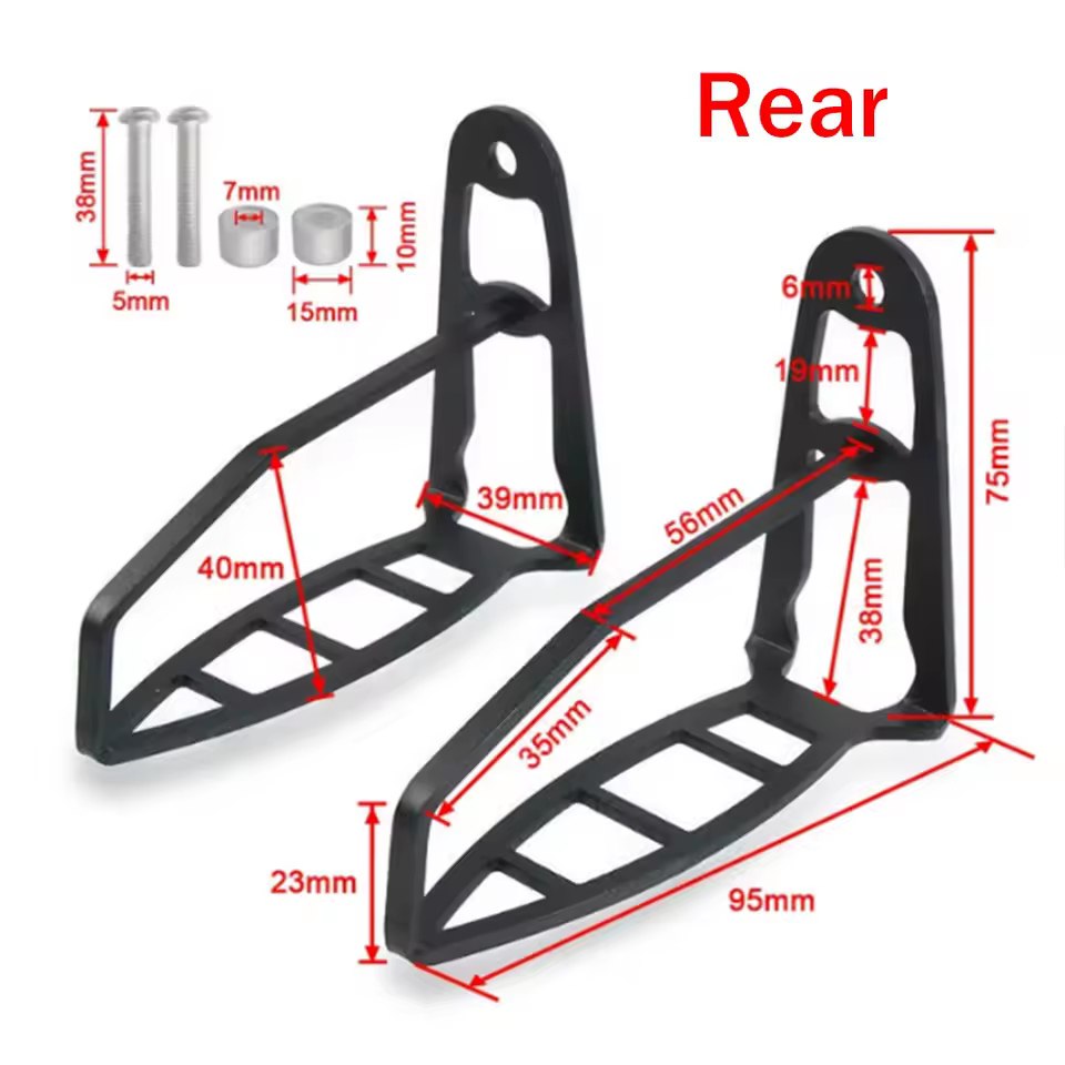 Turn Signal & Indicator Shield for BMW R1200GS, R1250GS, F800GS, F650GS, S1000R, R Nine T