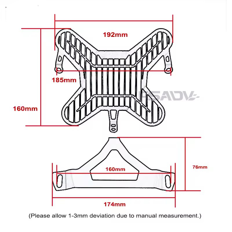 Protection de phare avant pour BMW R1300GS / Adventure 2023-2024