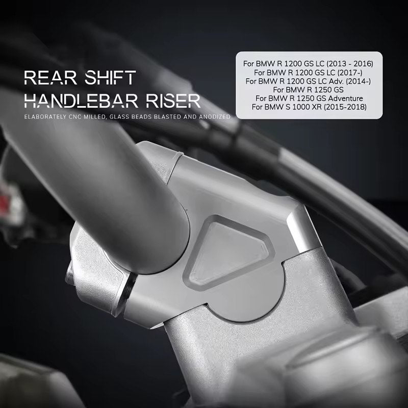 R1250GS R 1250 GS R1200GS LC Adventure ADV Rehausseur de guidon 32 mm Adaptateur de fixation pour guidon Drag S1000XR 2015-2018