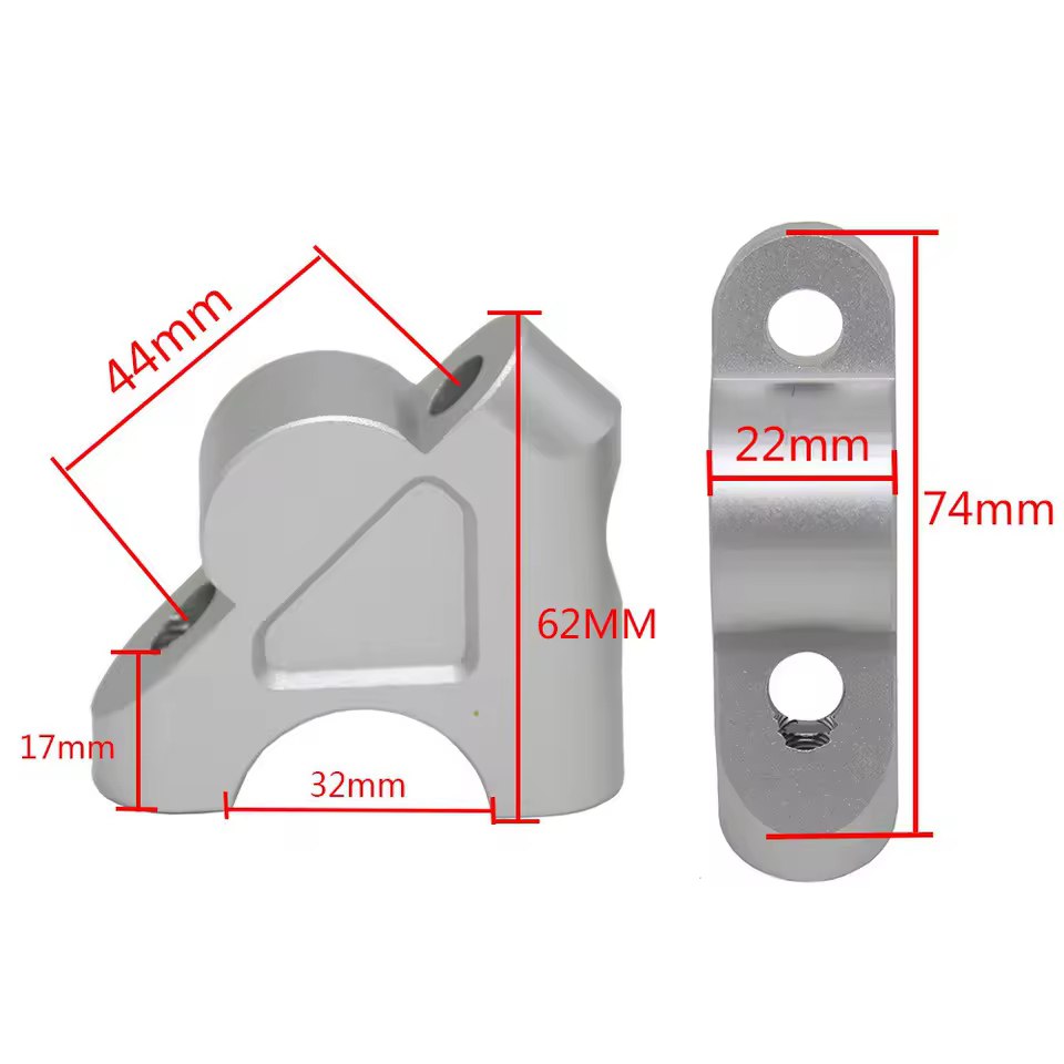 R1250GS R 1250 GS R1200GS LC Adventure ADV Rehausseur de guidon 32 mm Adaptateur de fixation pour guidon Drag S1000XR 2015-2018
