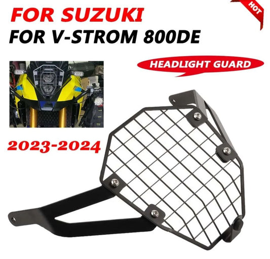 Pour SUZUKI V-STROM 800DE Vstrom 800 DE 2023 2024 Moto sauna lumière Head Light Guard Protector Cover Accessoires