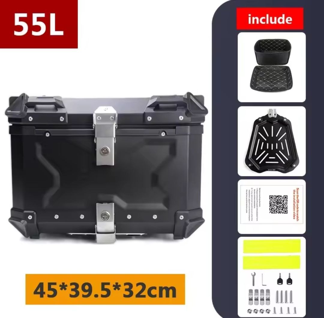 TOP CASE aluminium 45L - 55L