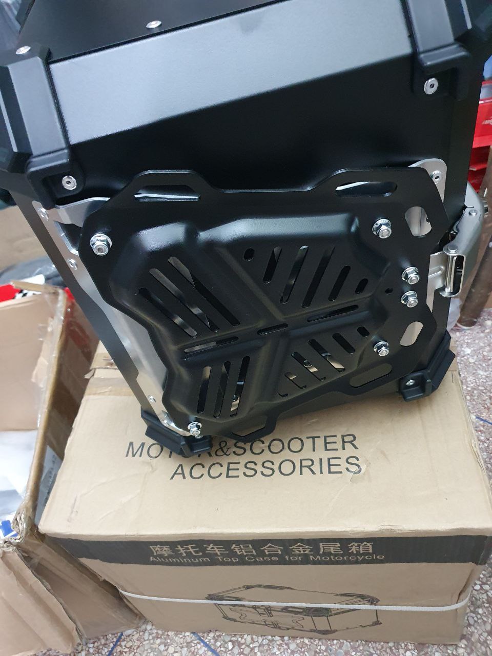 TOP CASE aluminium 45L - 55L