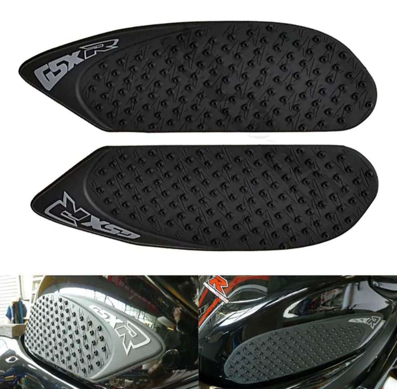 Autocollant antidérapant pour réservoir de gaz de moto, genouillère latérale pour réservoir de carburant, poignée antidérapante, coussinet en Silicone pour suzuki gsxr 600 750 2006 2007-2010 k6 l1