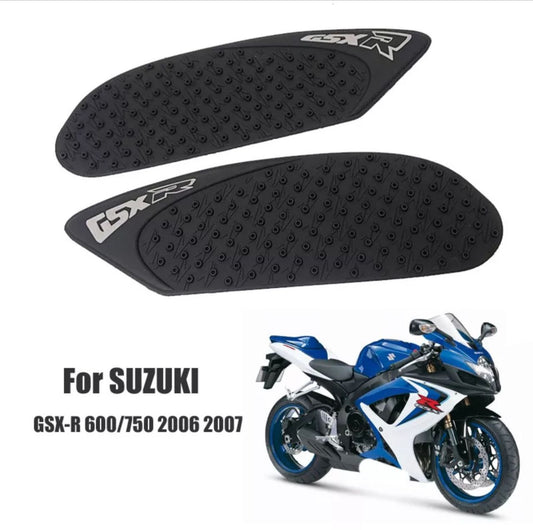 Autocollant antidérapant pour réservoir de gaz de moto, genouillère latérale pour réservoir de carburant, poignée antidérapante, coussinet en Silicone pour suzuki gsxr 600 750 2006 2007-2010 k6 l1