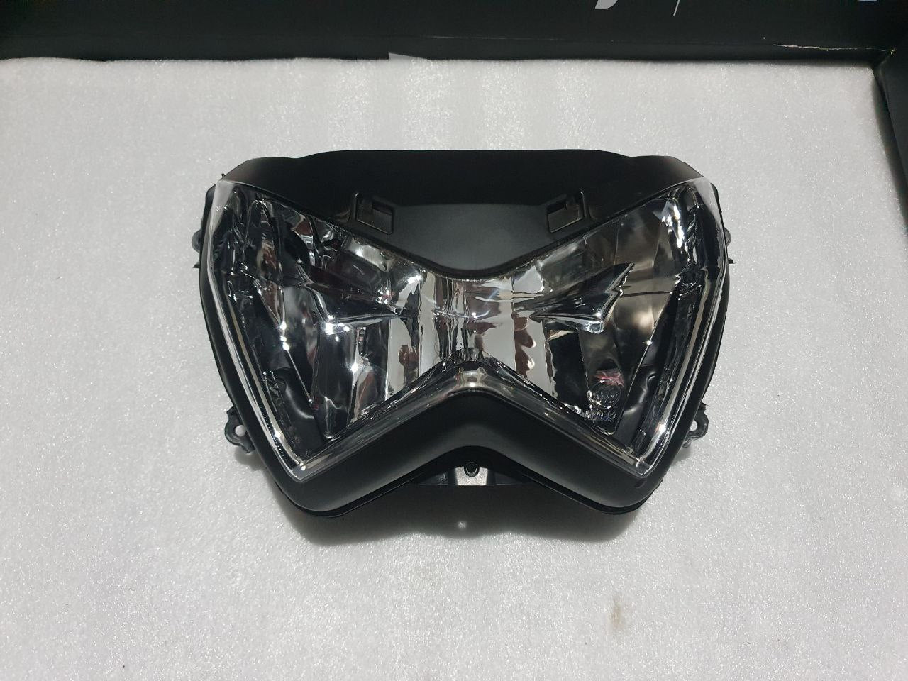 Accessoires de moto de qualité ue, phare avant transparent pour Kawasaki Z800 Z250 Z 800 Z 250 2013 2014 2015