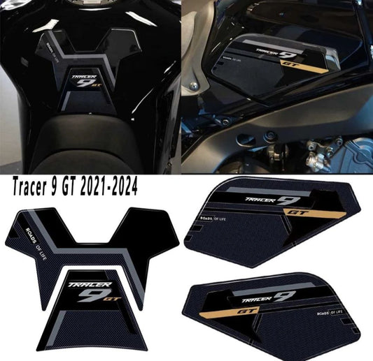 Autocollant en résine pour moto Yamaha, tampon de protection précieux, autocollant latéral non ald-Fuel, adhésif d'élection 3D, 9ightggler 9, 2023