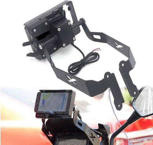 Pour Honda X-ADV 750 XADV 750 2017-2019 support de support de téléphone portable GPS plaque support de téléphone USB