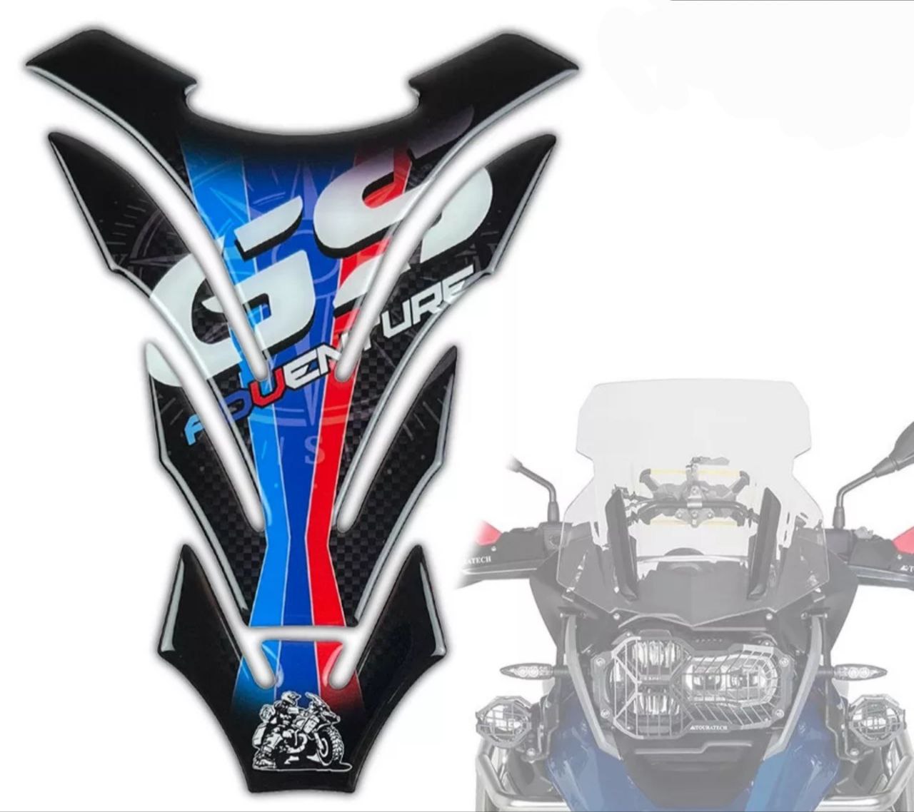 Autocollant de protection de tampon de réservoir de moto, pour BMW R1150GS R1250GS F850GS F750GS F700GS F800GS F650GS G650GS C650GS R1200GS Adventure