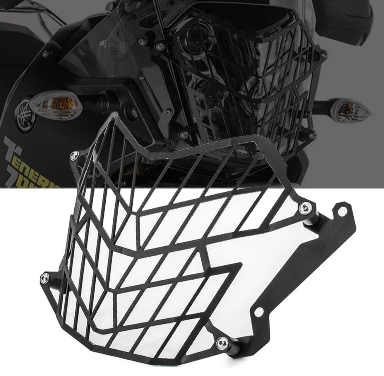 Couvercle de Protection des phares de moto, grille de Protection pour Yamaha Tenere 700 TENERE 700 Tenere700 (2019 – 2024)