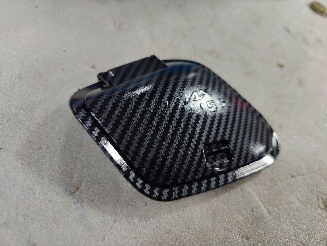 Modified Motorcycle NMAX 2020 Аll new nmax155 nmax125 nmax storage tool box cover lid cap for Yamahas nmax155 nmax 2020 2021 2022 (black with logo)