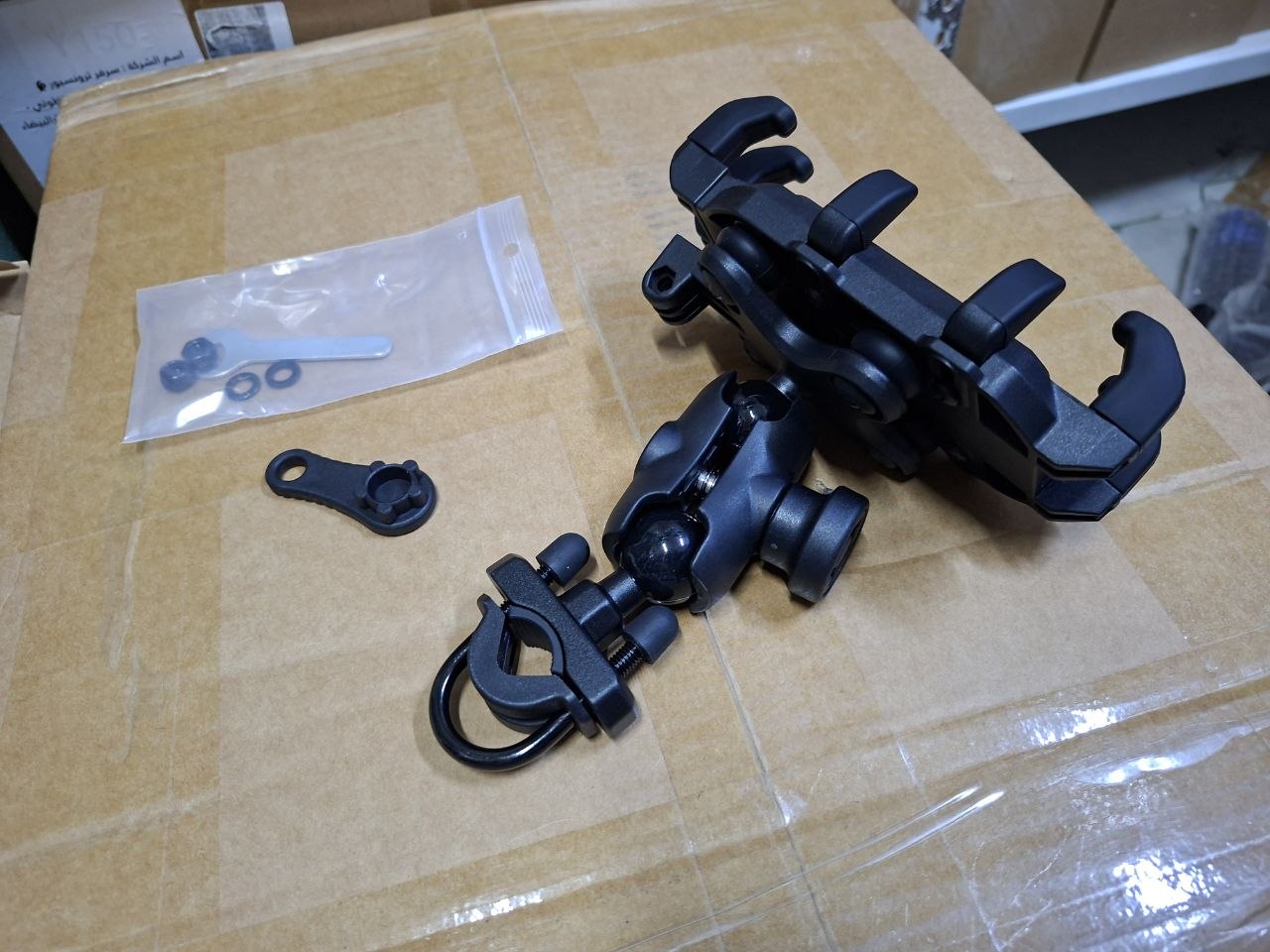 Support de téléphone pour moto Kewig personnalisé, résistant aux UV, étanche, antichoc, extensible, avec pare-soleil pour la conduite
