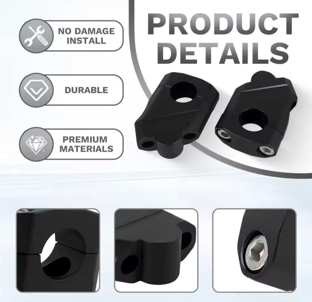 support guidon extension 28mm