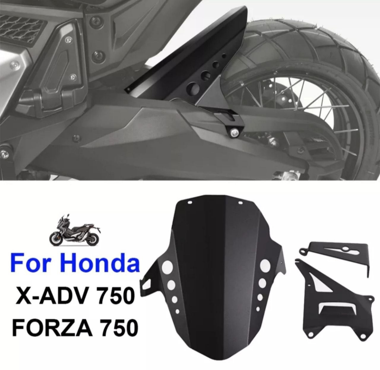 garde boue arrier xadv 750 ( 2017 - 2026 )