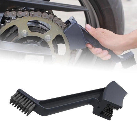 Brosse de nettoyage pour chaîne de moto – outil d’entretien et de dégraissage